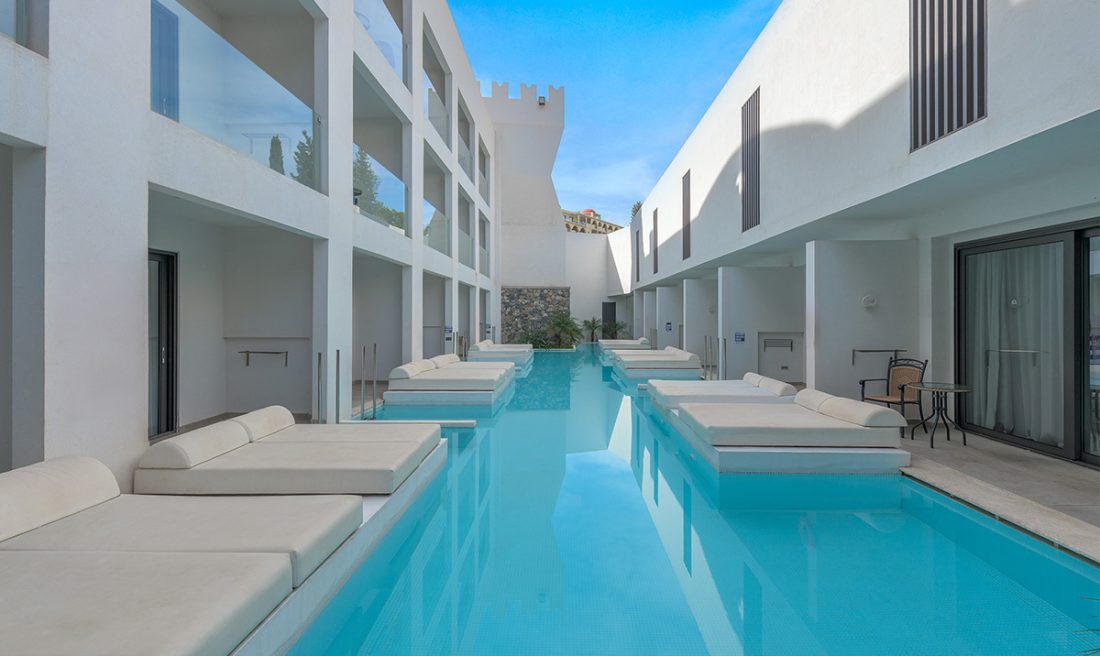 shared-garden Lindos Royal Resort