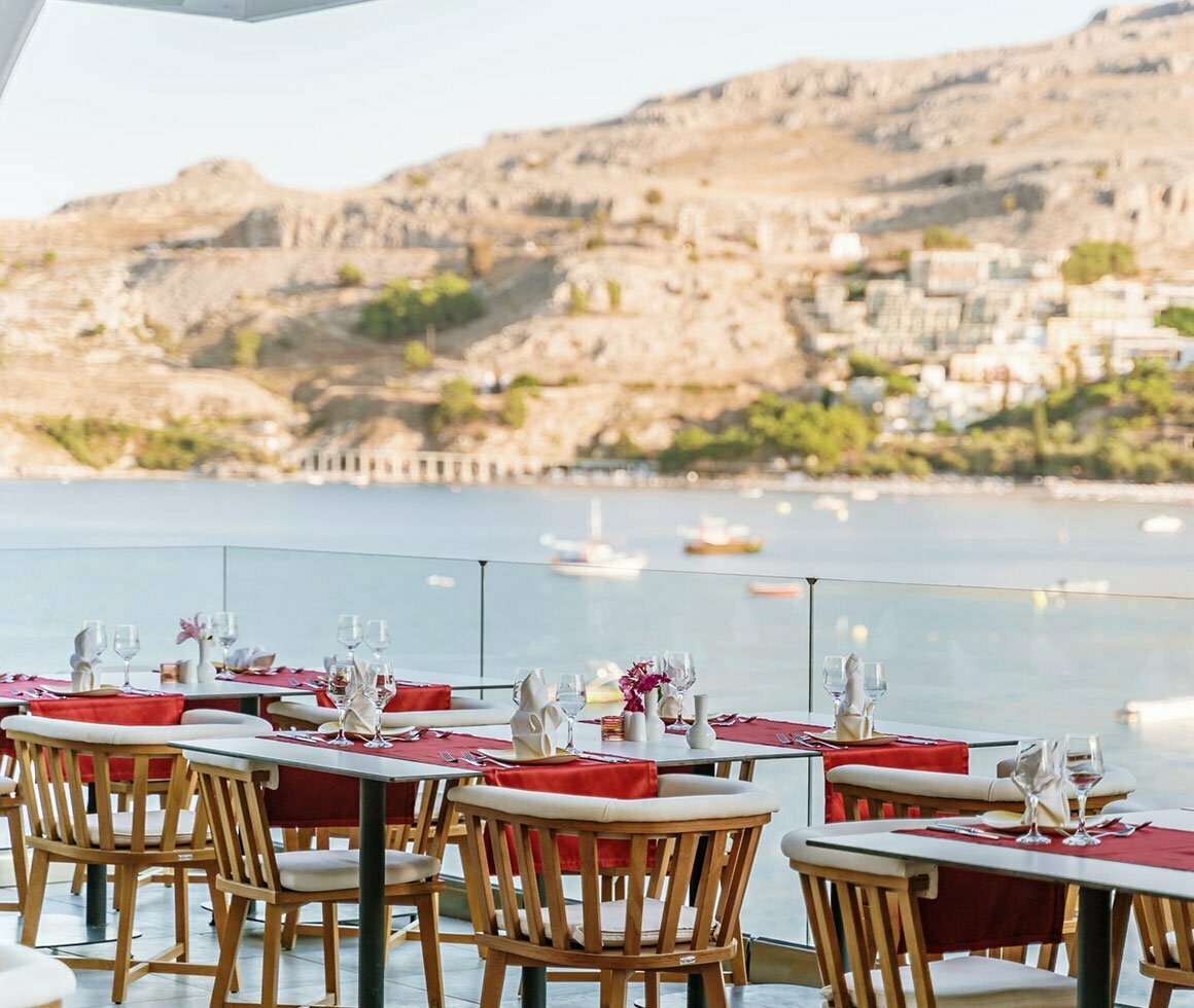 mediterranean restaurant Lindos Royal Resort