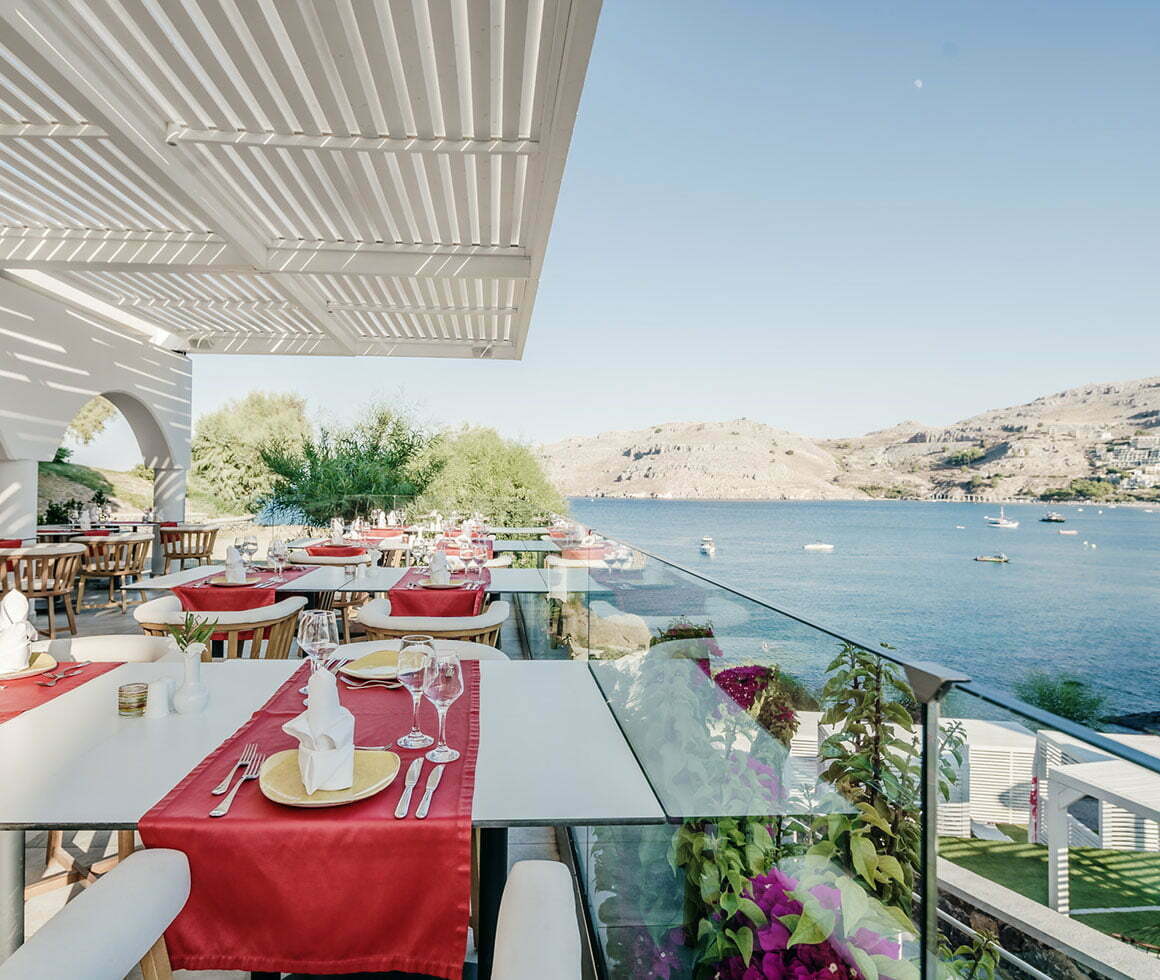 mediterranean restaurant Lindos Royal Resort